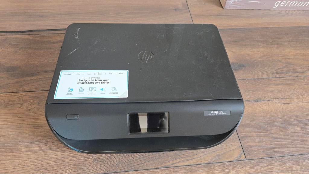 HP Envy 4526 All-in-One Printer, Ophalen, Kleur printen, Gebruikt, Inkjetprinter