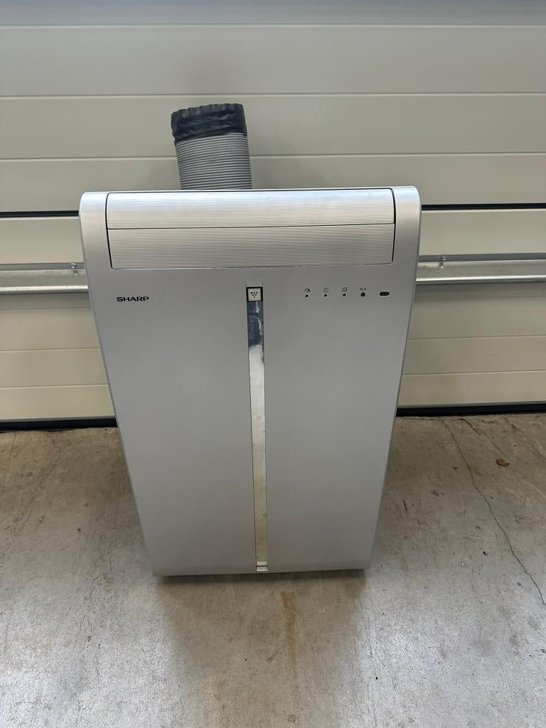 Sharp cv-p09fr mobiele airco (met afstandsbediening), Ophalen, Timer, 3 snelheden of meer, 100 m³ of groter