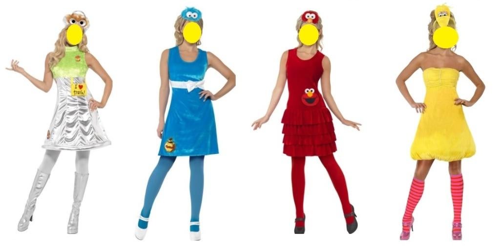 Verschillende leuke Sesamstraat pakken, Kleding | Dames, Carnavalskleding en Feestkleding, Ophalen, Carnaval, Nieuw, Kleding