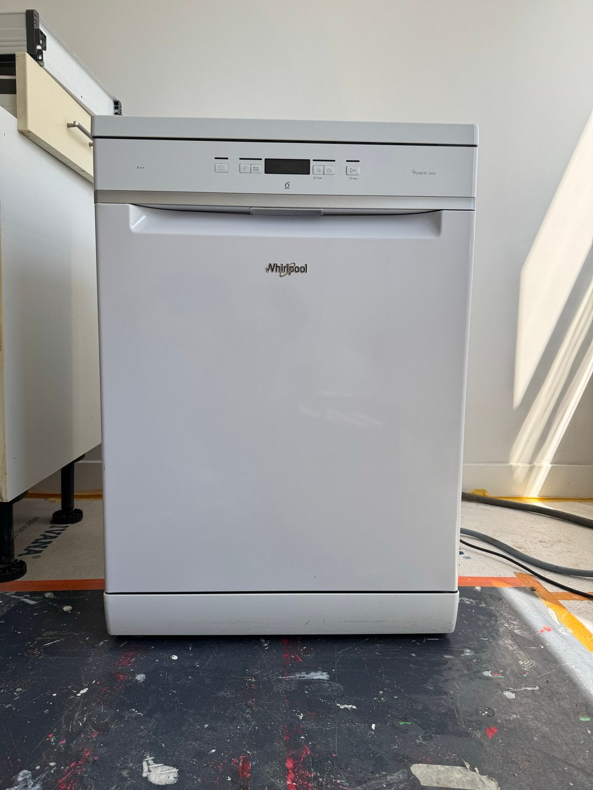 Whirlpool vaatwasser, Ophalen, Gebruikt, 60 cm of meer, Eco programma