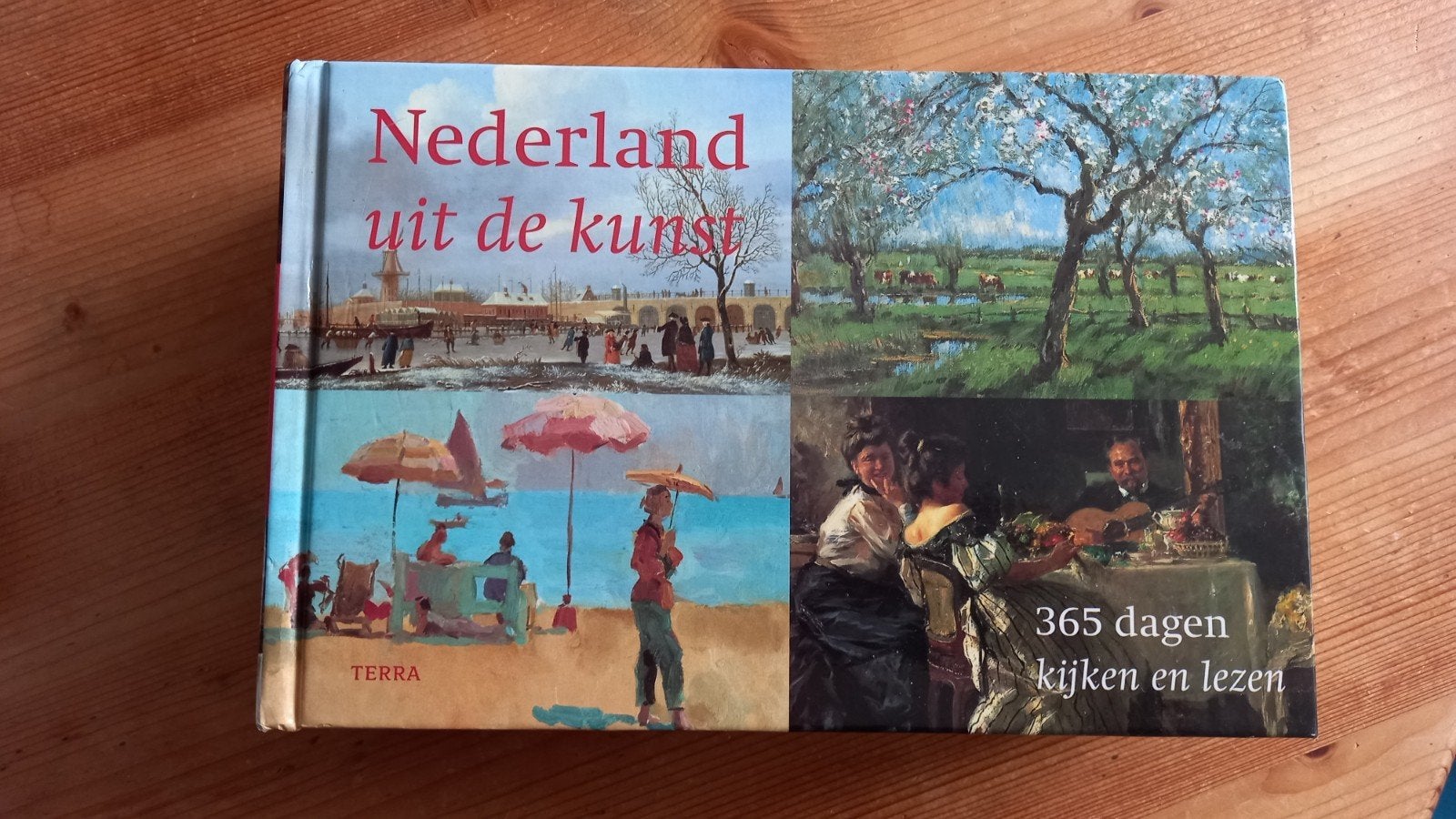 Nederland uit de kunst. 365 dagen kijken en lezen., Boeken, Reisverhalen, Ophalen of Verzenden, Europa