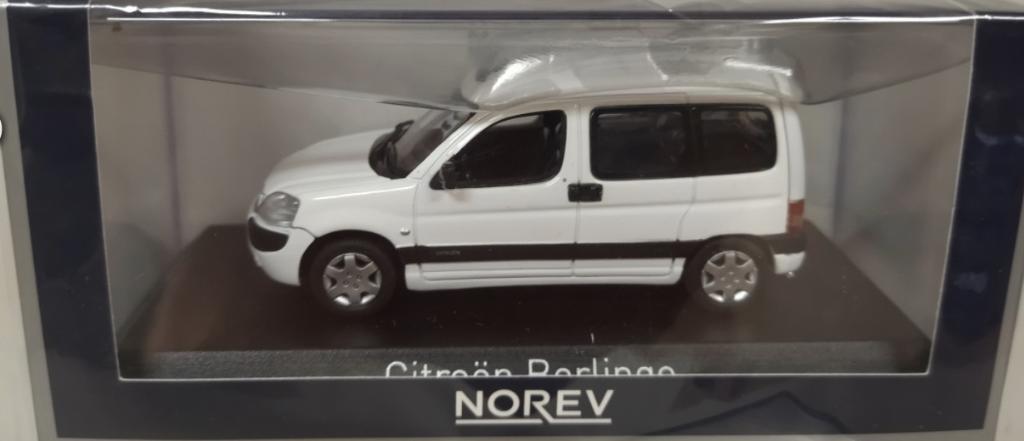 Citroen Berlingo 2004 Wit schaal 1/43 NOREV ref. 155723, Verzenden, Nieuw, Auto, Norev