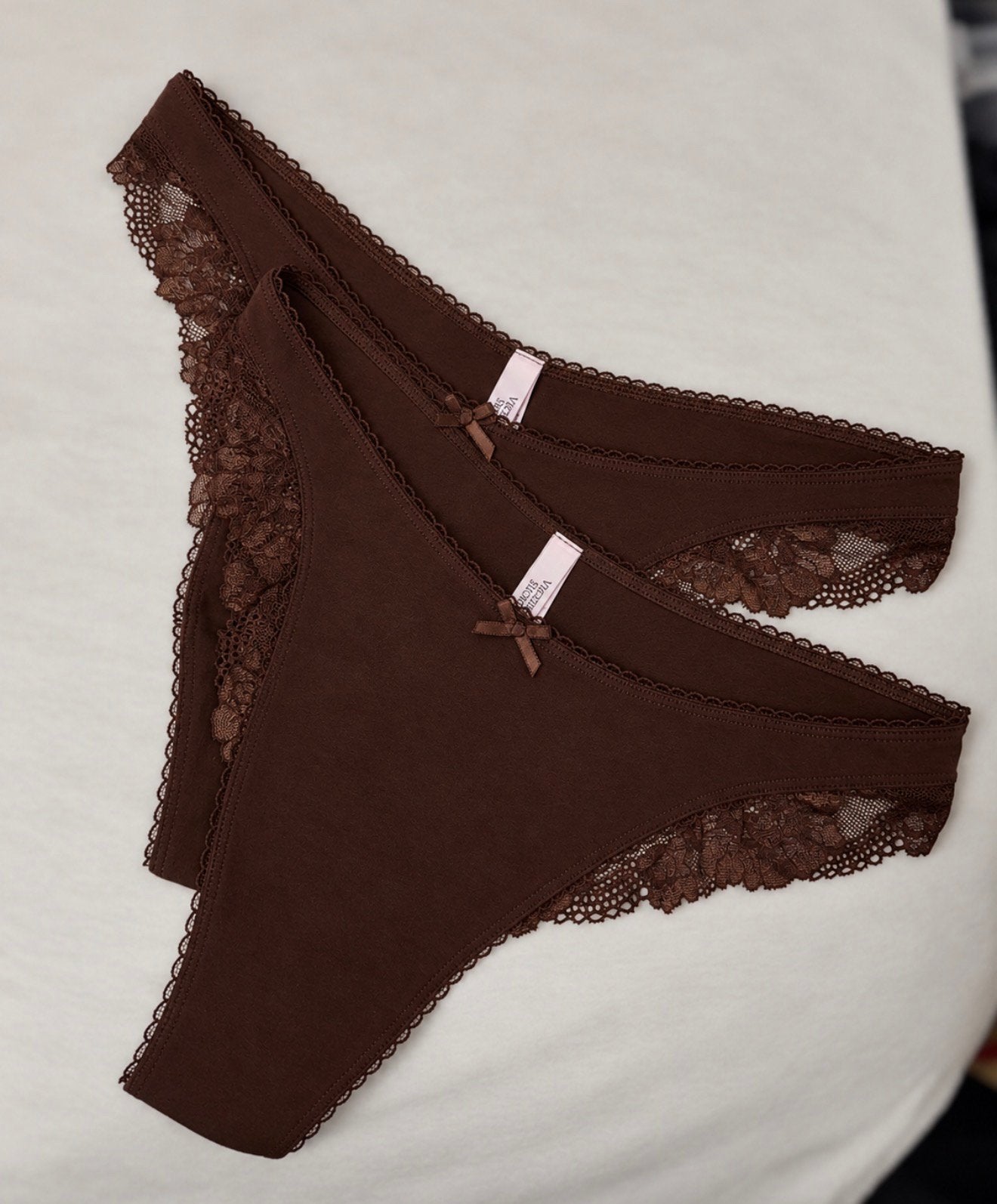 Victoria's Secret String Bruin XL/EG, Ophalen of Verzenden, Bruin, String