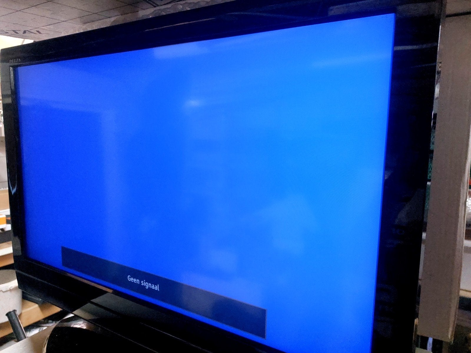 Toshiba 32 inch LCD TV met afstandsbediening, Ophalen, Gebruikt, 50 Hz, Toshiba