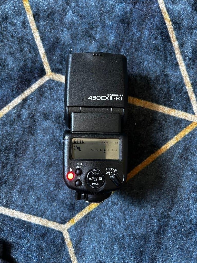 Canon Speedlite 430EX III-RT - New-Purchase price: 290 euros, Audio, Tv en Foto, Fotografie | Flitsers, Ophalen, Canon, Canon