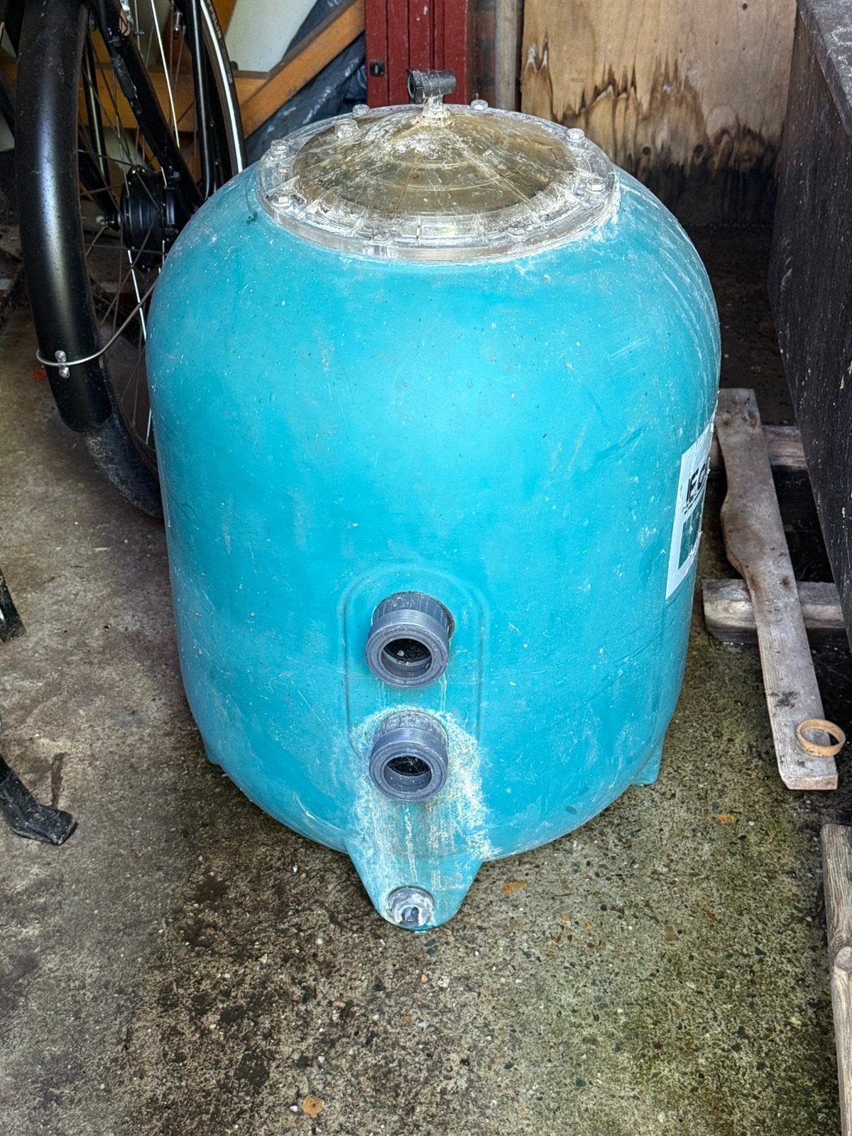 Bead filter (goed lezen), 150 liter of meer, Ophalen, Zo goed als nieuw