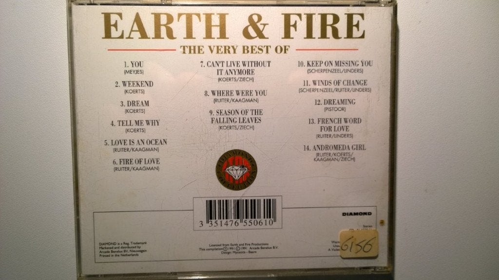 Earth & Fire - The Very Best Of, Ophalen of Verzenden, Zo goed als nieuw, Poprock, Album