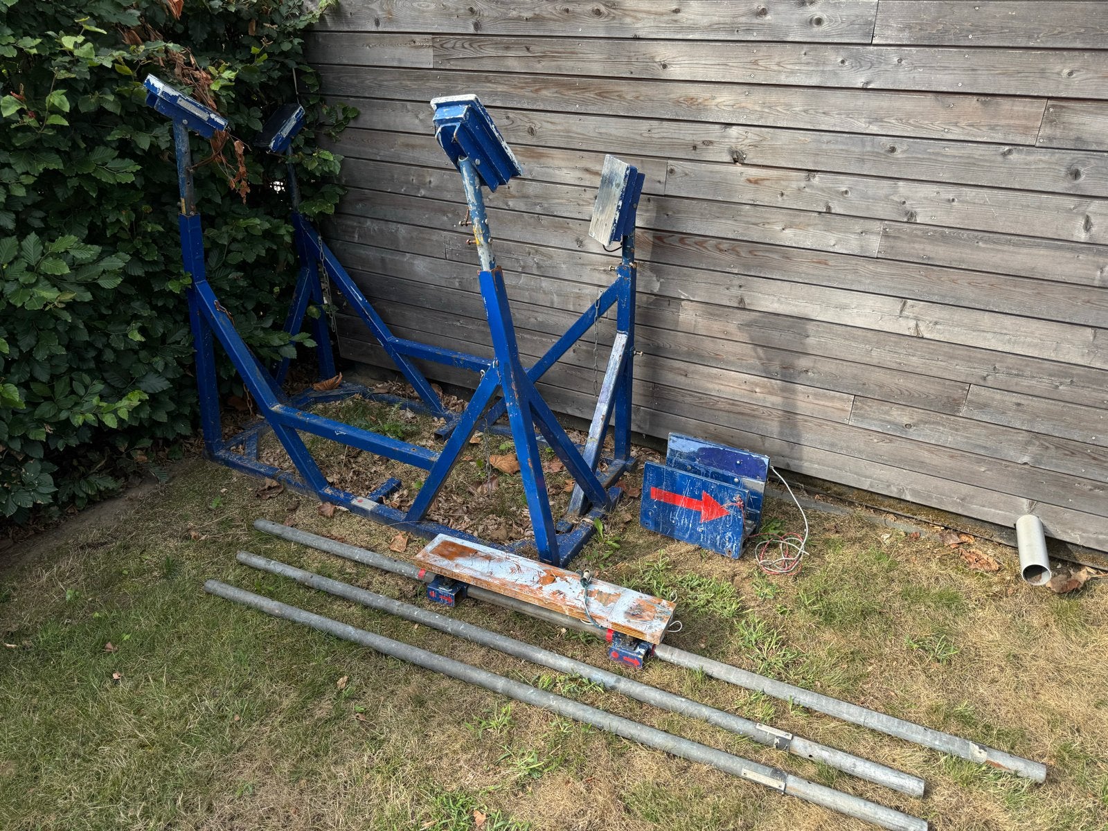 Bootbokken / Kielsteunen voor boot (115 cm en 175 cm), Watersport en Boten, Accessoires en Onderhoud, Ophalen, Gebruikt, Overige typen