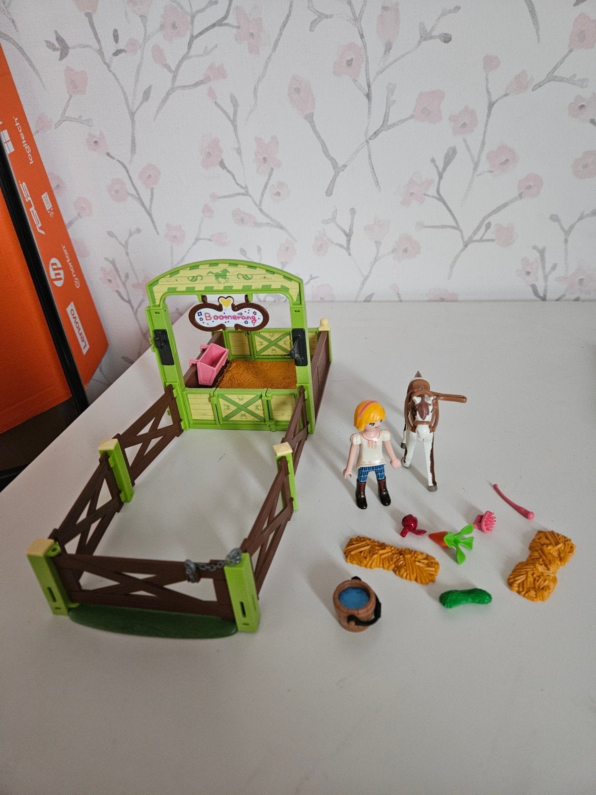 Playmobil Spirit Abigail en Boomerang 9480, Complete set, Ophalen of Verzenden, Zo goed als nieuw, Figuren
