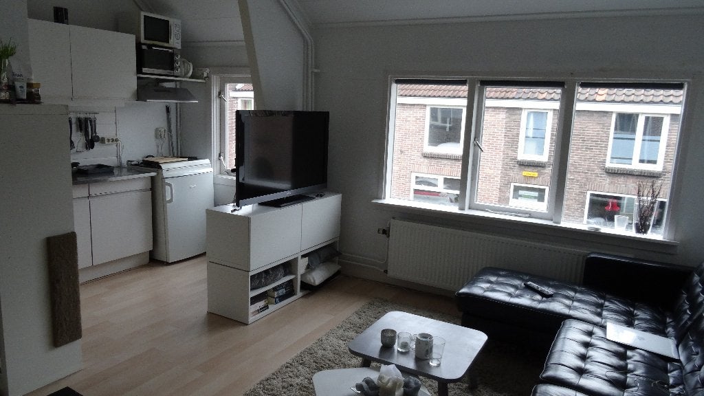 2 kamer appartement nabij station / de Vest /Alkmaar-centrum, Huizen en Kamers, Alkmaar, Direct bij eigenaar, 32 m², Bovenwoning