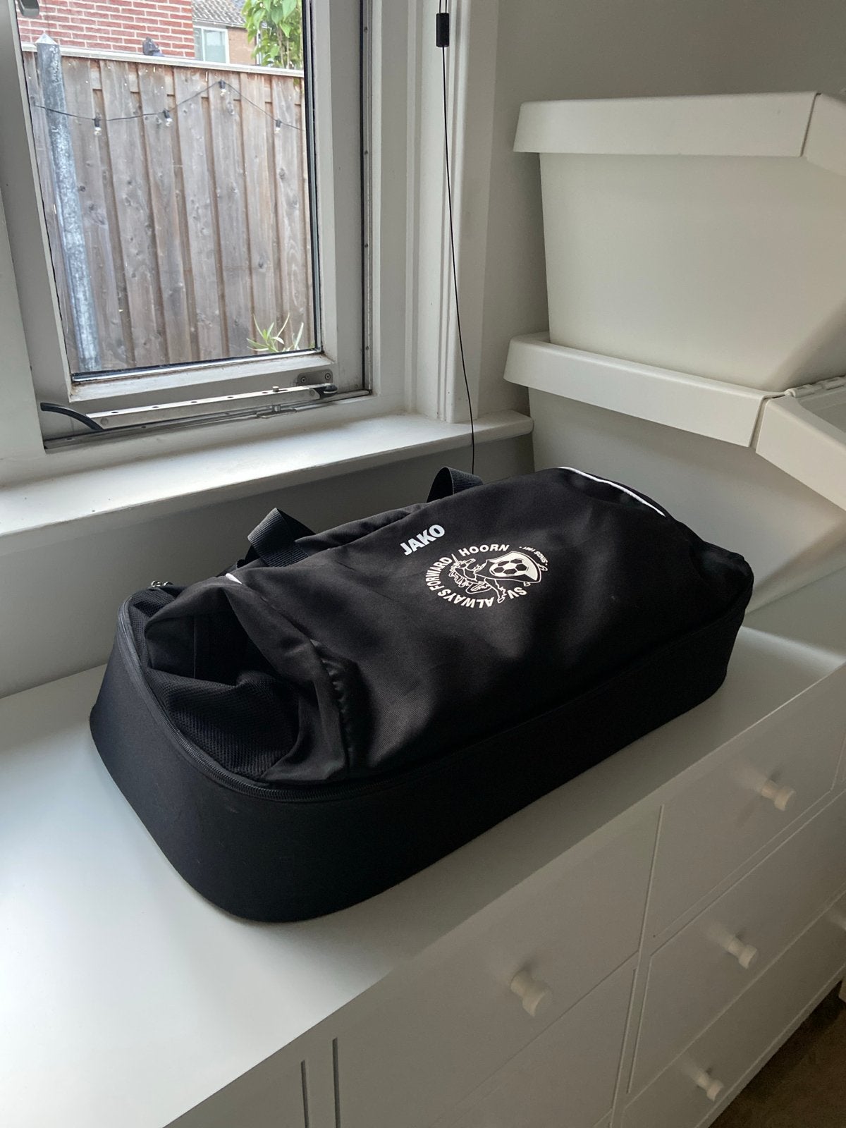 Jako sporttas met 'Always Wastas' opdruk, Ophalen of Verzenden, Gebruikt, Unisex volwassen