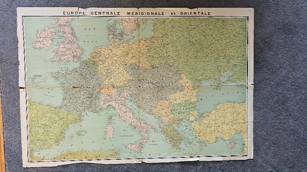 Landkaart Europa en Oriënt, Europa Overig, Landkaart, 1800 tot 2000, Ophalen