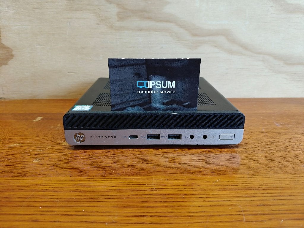 HP Elitedesk 800 G5 mini | i7 9700 | 16gb DDR4 | 500gb SSD, HP Elitedesk, HP, HP, Refurbished