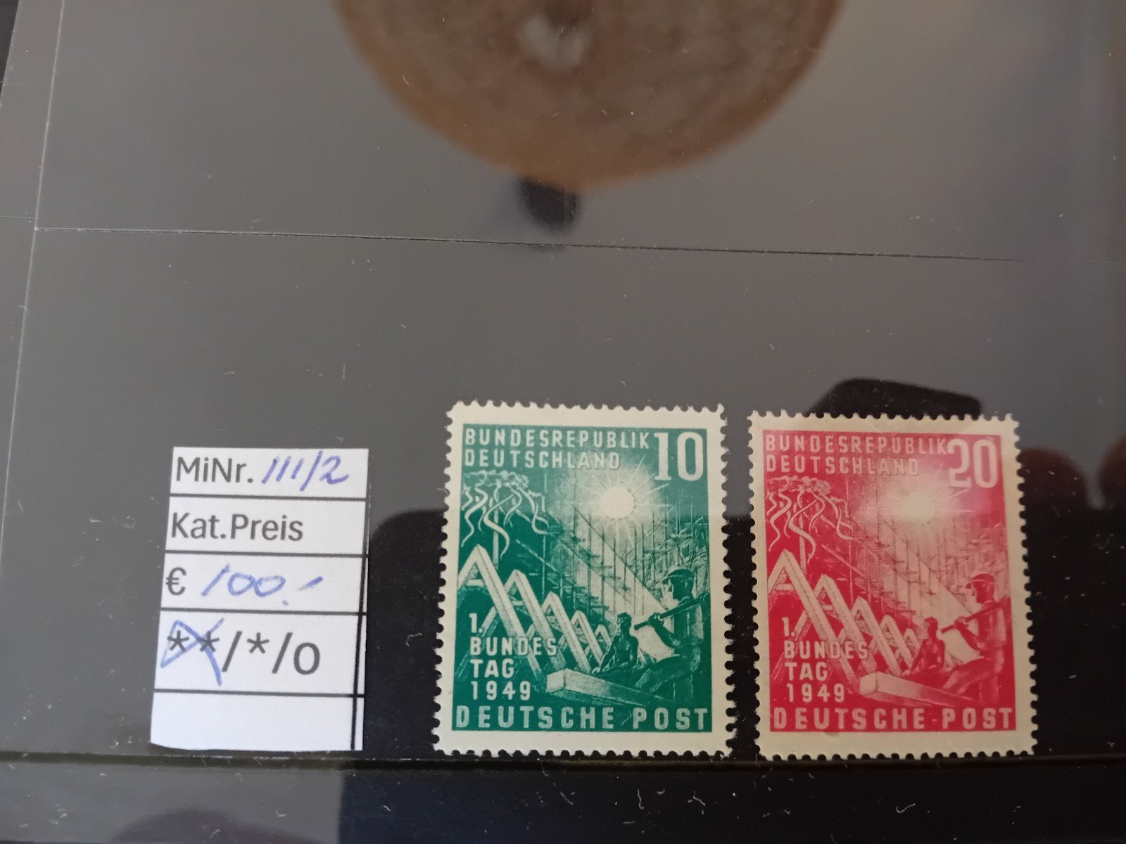 brd, mi.nr. 111-112, Ophalen of Verzenden
