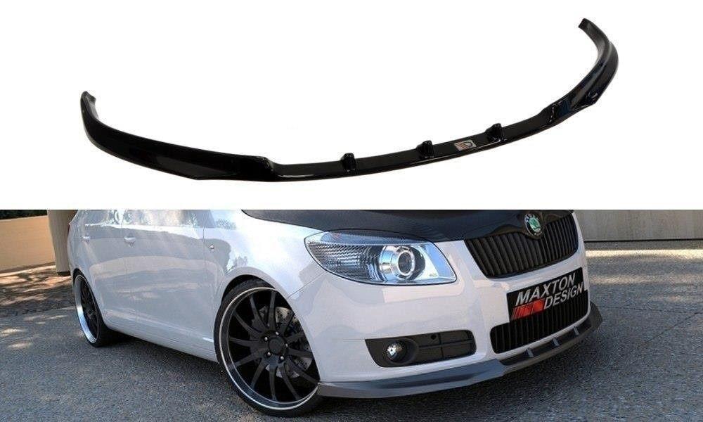 Voorlip splitter frontlip lip - Skoda Fabia 07-14, Ophalen of Verzenden