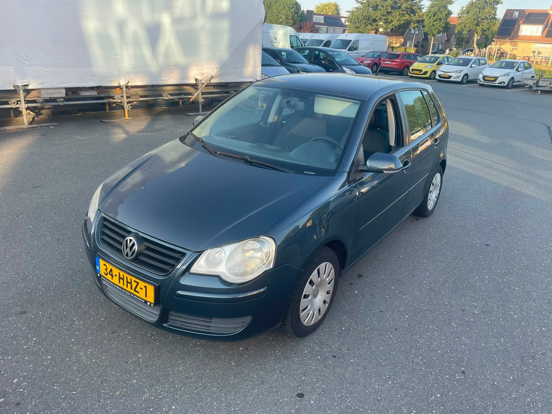 Volkswagen Polo 1.4-16V Comfortline 5drs 80PK AIRCO CRUISE, Voorwielaandrijving, 4 cilinders, Blauw, Bedrijf