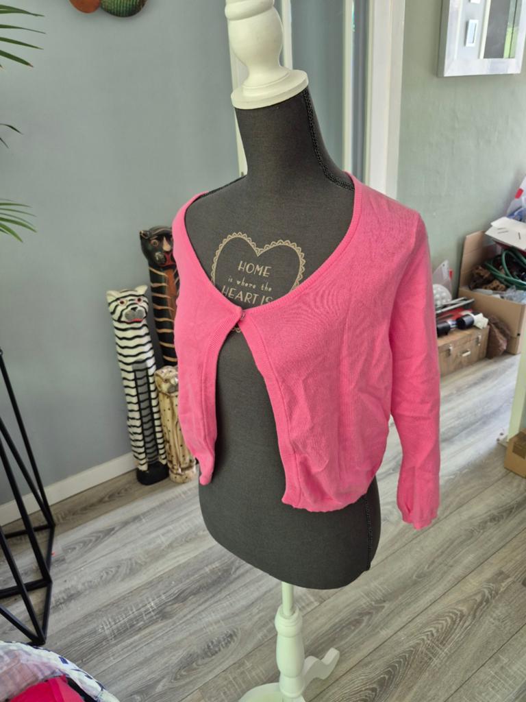 Roze bolero van Blue Bay Women, maat 42, Maat 42/44 (L), Ophalen of Verzenden, Zo goed als nieuw, Blue Bay Women