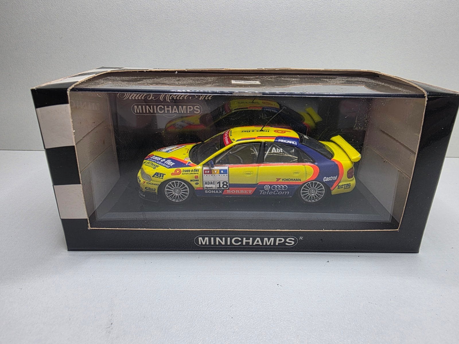 audi a4 dtm, Ophalen of Verzenden, Zo goed als nieuw, Auto, MiniChamps