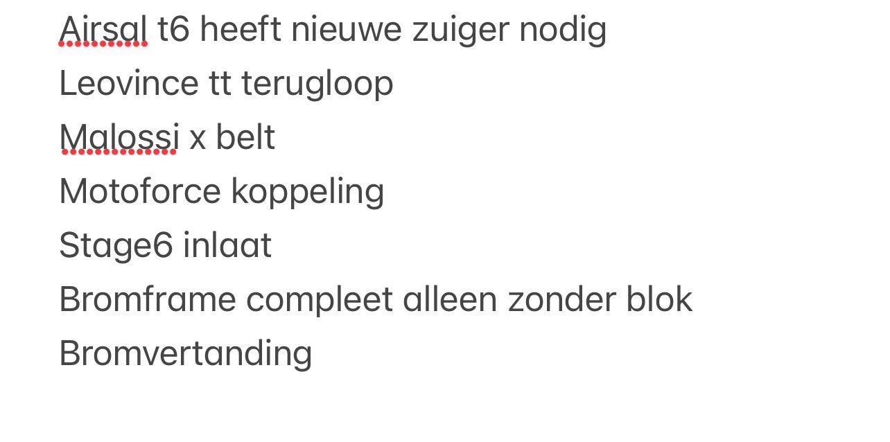 Vivacity 50cc/70cc onderdelen, Ophalen of Verzenden, Zo goed als nieuw, Cilinder