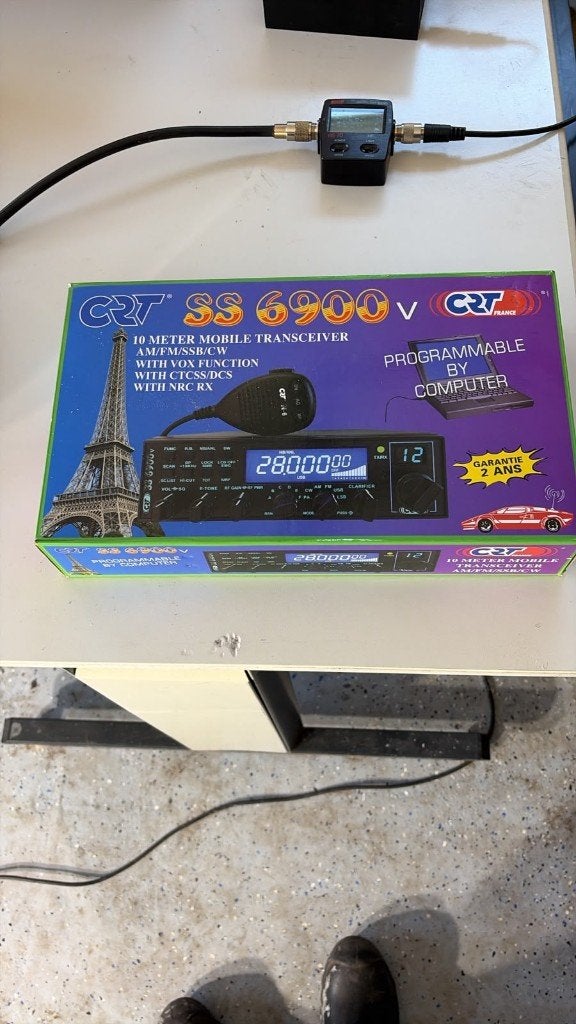 CRT SS 6900 V 8, Ophalen of Verzenden, Nieuw, Zender en Ontvanger