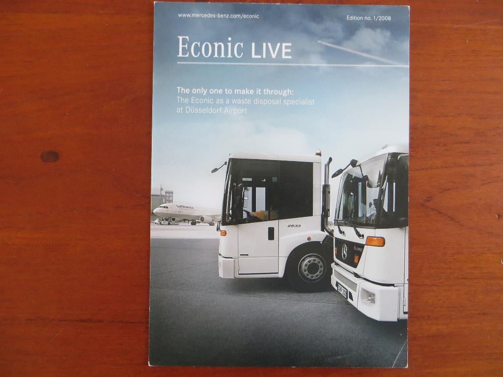 Mercedes-Benz Econic Live Düsseldorfer Airport (aug. 2008), Ophalen of Verzenden, Nieuw, Mercedes