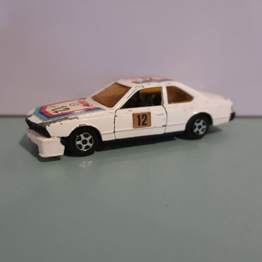 BMW 6 serie wit schaalmodel 1:43 Norev model Jet-Car, Ophalen of Verzenden, Gebruikt, Auto, Norev