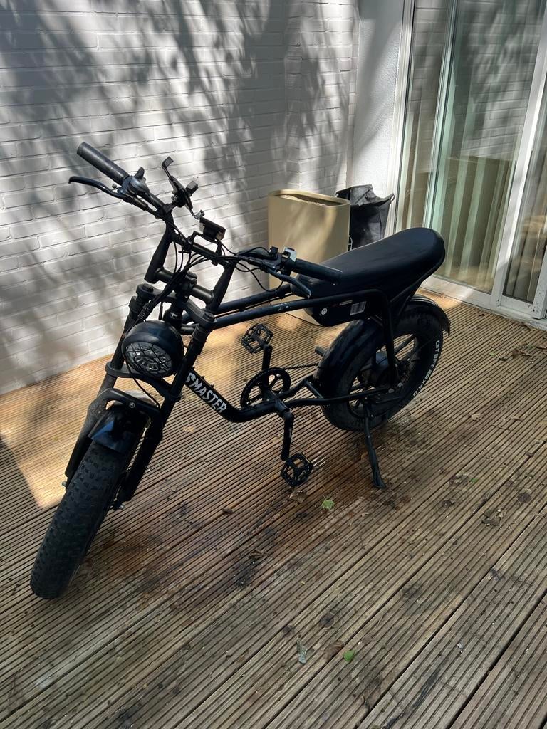 Fatbike Esmaster incl: - Axa slot, lader, gereedschap, Gebruikt, 51 tot 55 cm, 50 km per accu of meer, Ophalen