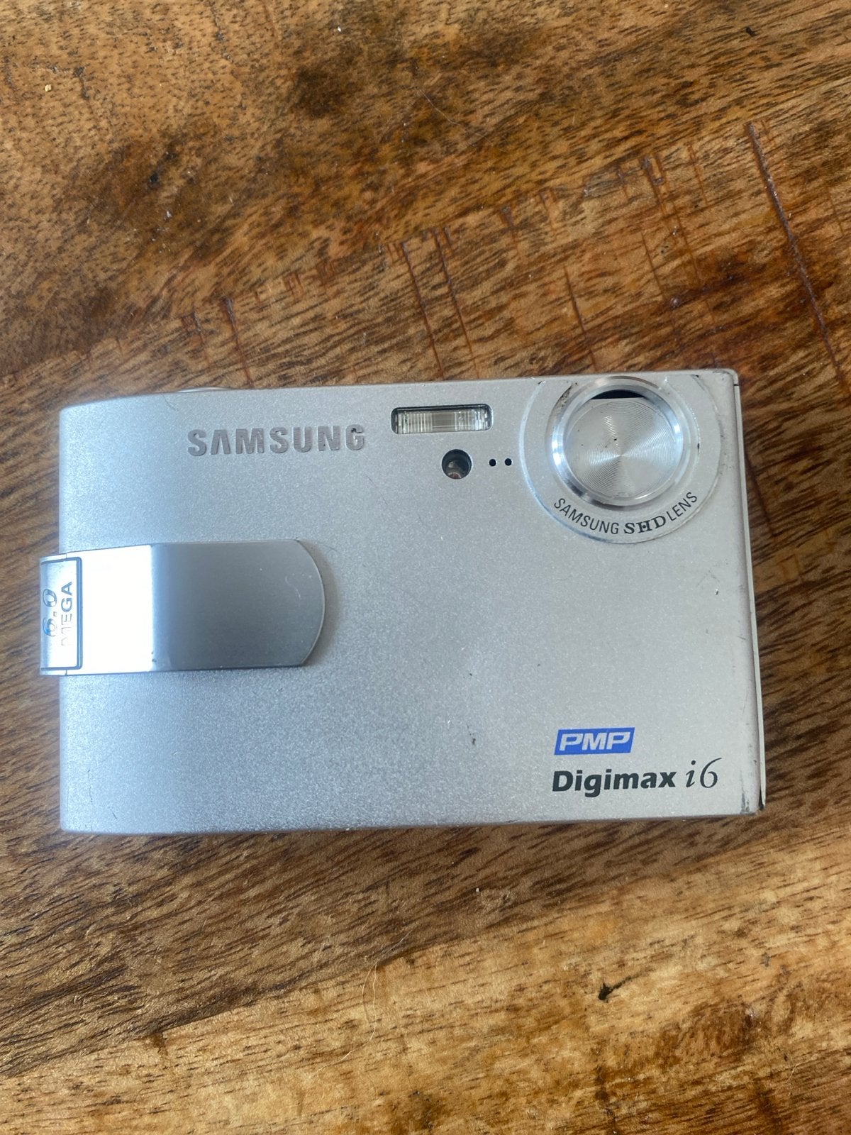 Samsung Digimax i6 Compactcamera - Zilver, Audio, Tv en Foto, Ingebouwde flitser, Gebruikt, Ophalen of Verzenden, Compactcamera