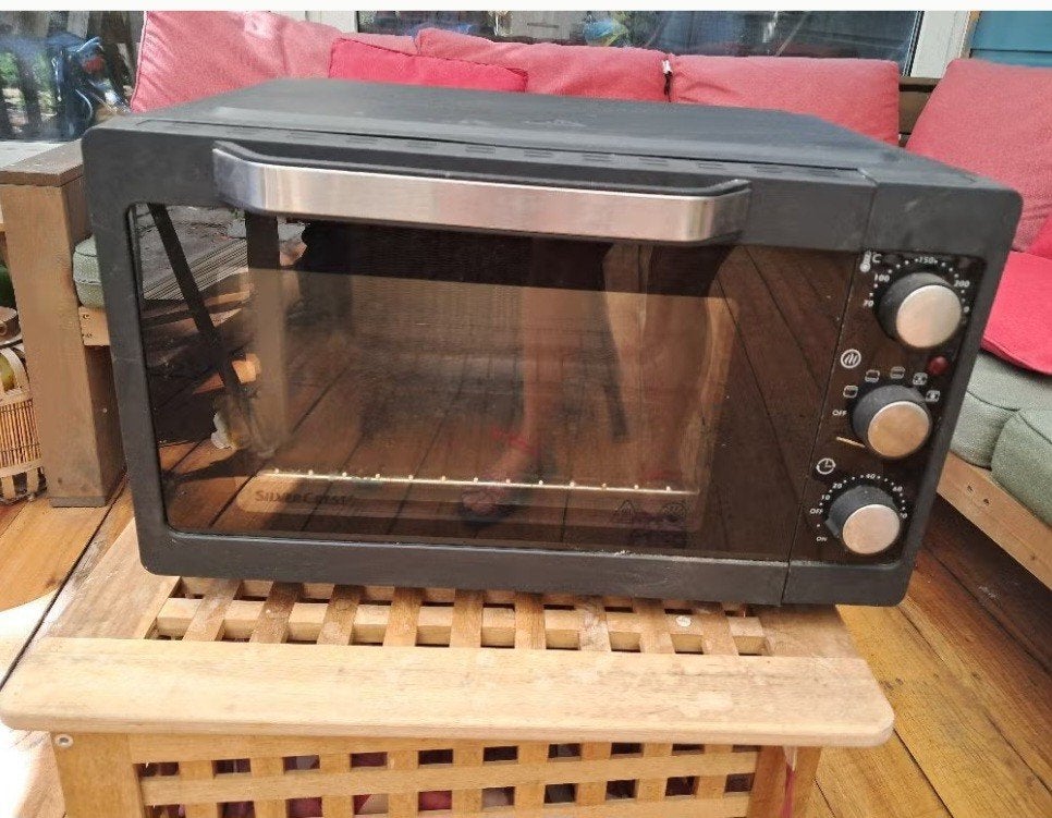 Compacte mini oven met grillfunctie, Ophalen, Minder dan 45 cm, Gebruikt, Silvercrest