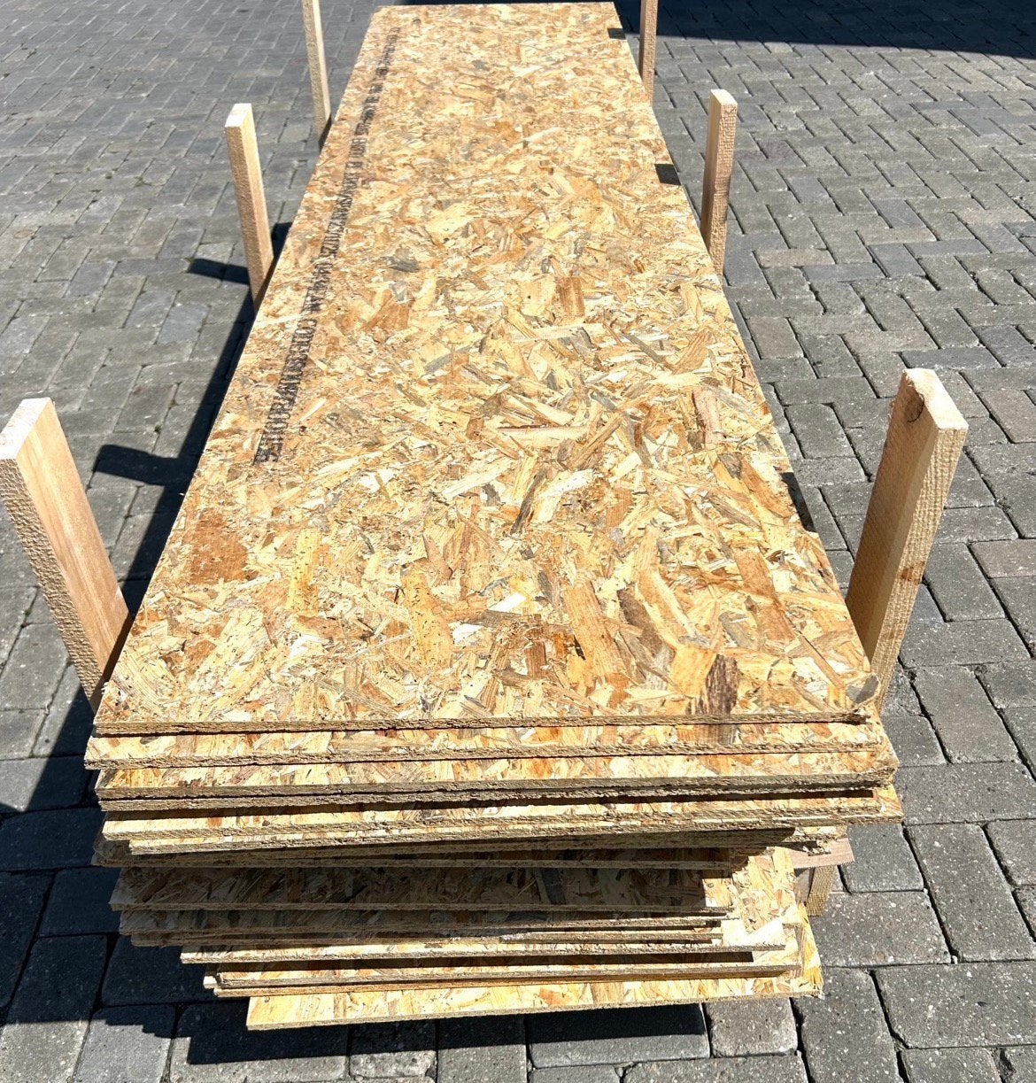 14 OSB PLATEN 12 mm dik, Ophalen of Verzenden, Nieuw, Minder dan 20 mm