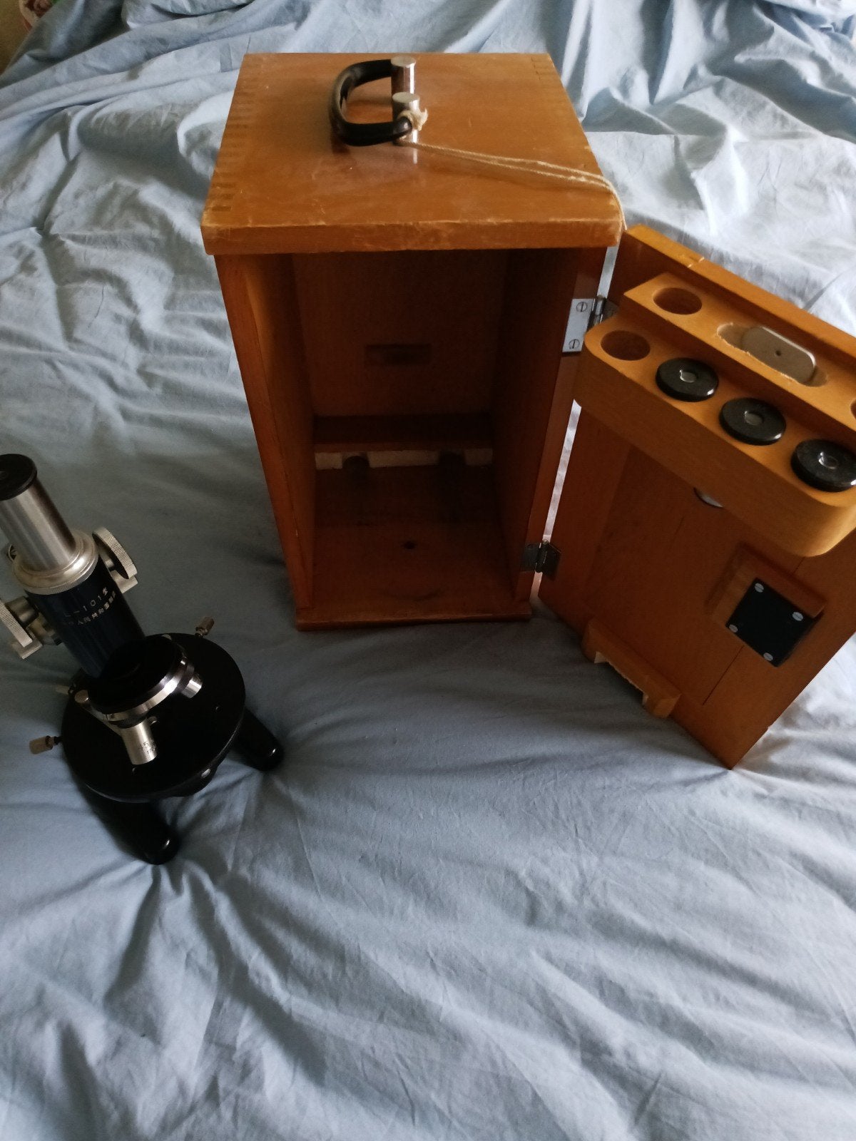Euromex microscoop model LK 711066, Ophalen of Verzenden, Minder dan 400x