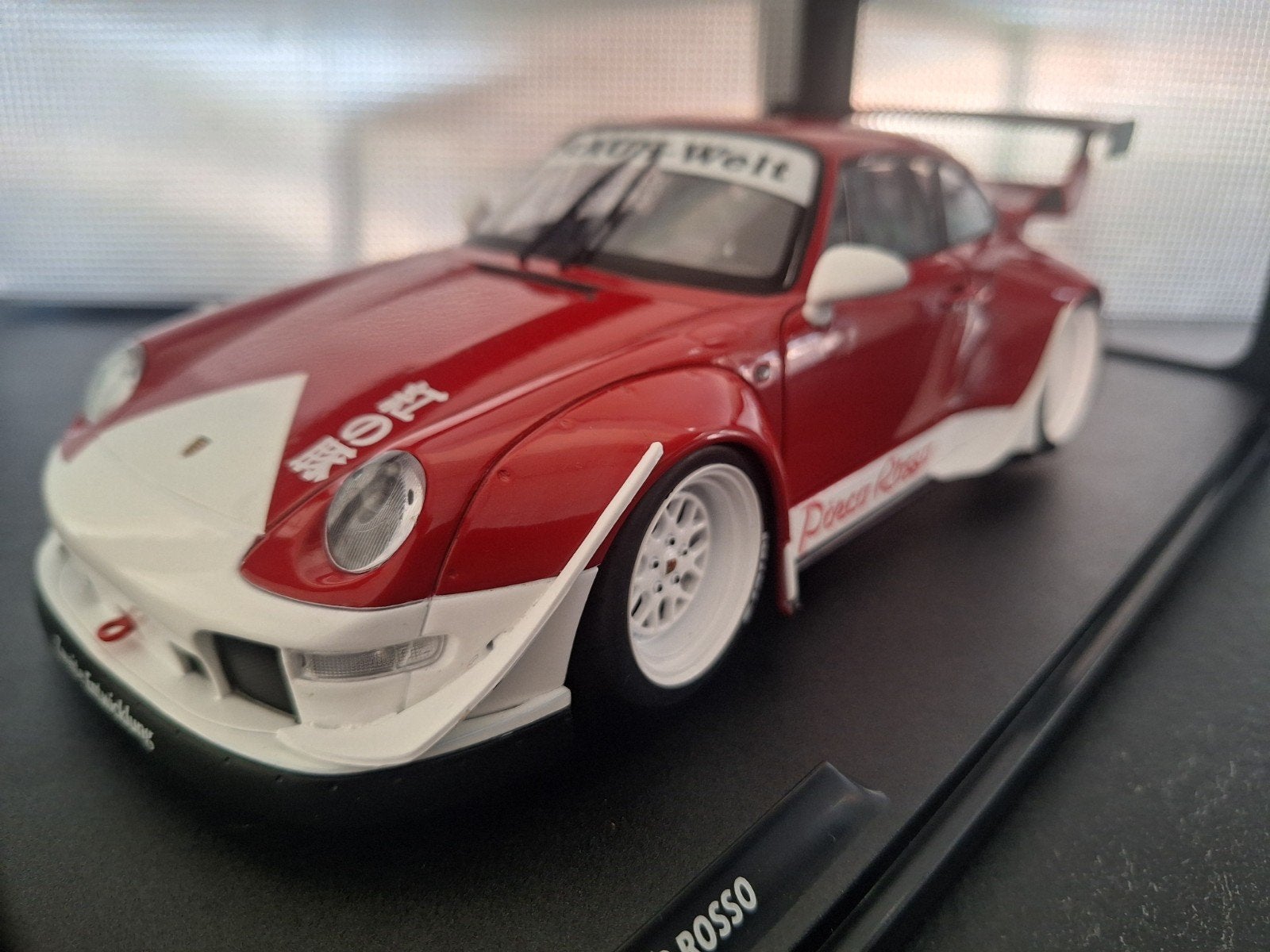 Porsche 911 (993) RWB Porco Rosso 2020 Schaal 1:18, Solido, Auto, Solido, Nieuw