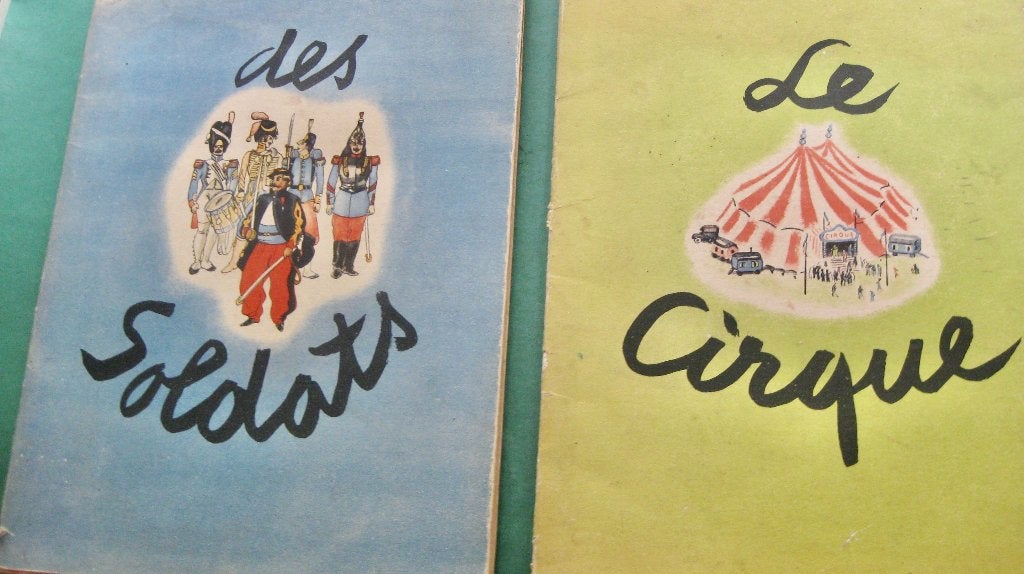 2 oude Franse prentenboeken 1938 Henri Kubnick, Boeken, Prentenboeken en Plaatjesalbums, Ophalen of Verzenden, Gelezen