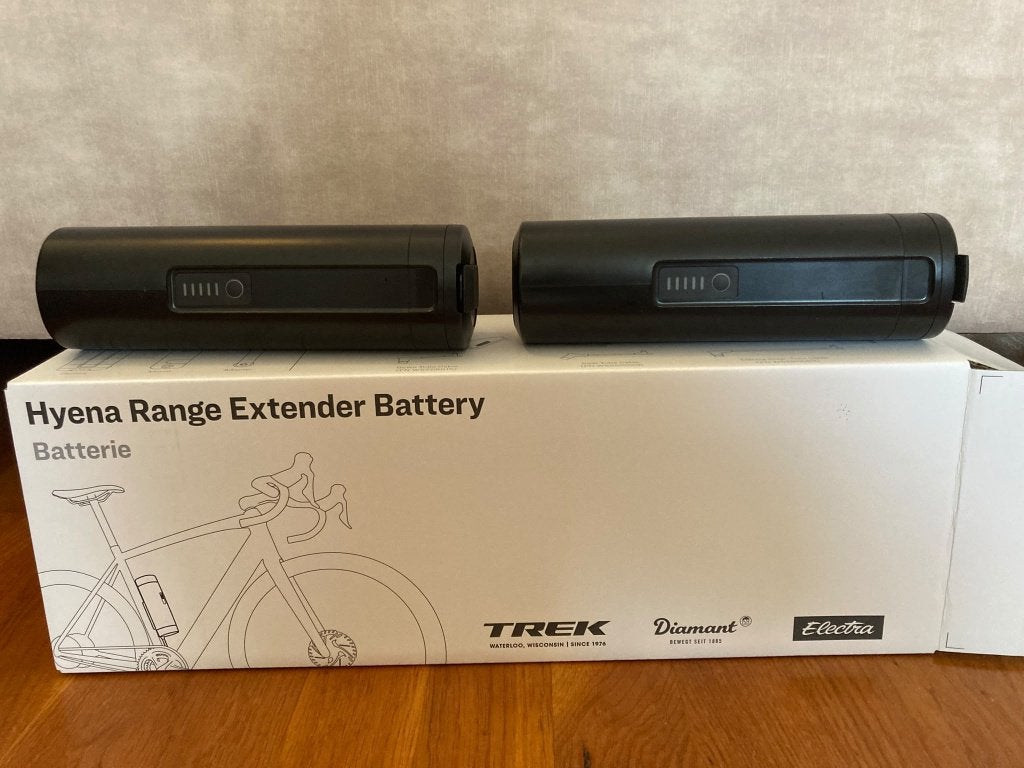 Hyena Range Extender accu, Zo goed als nieuw