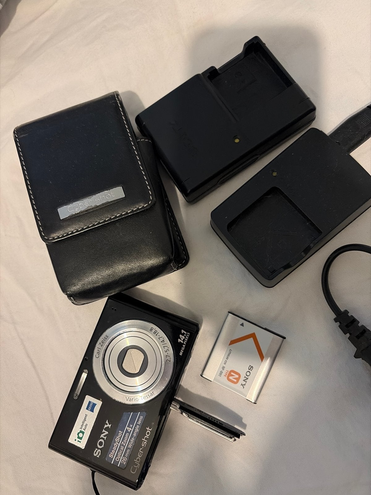 Sony Cyber-shot DSC-W330 Compactcamera met 14.1 MP, Ingebouwde flitser, Gebruikt, Verzenden, Compactcamera