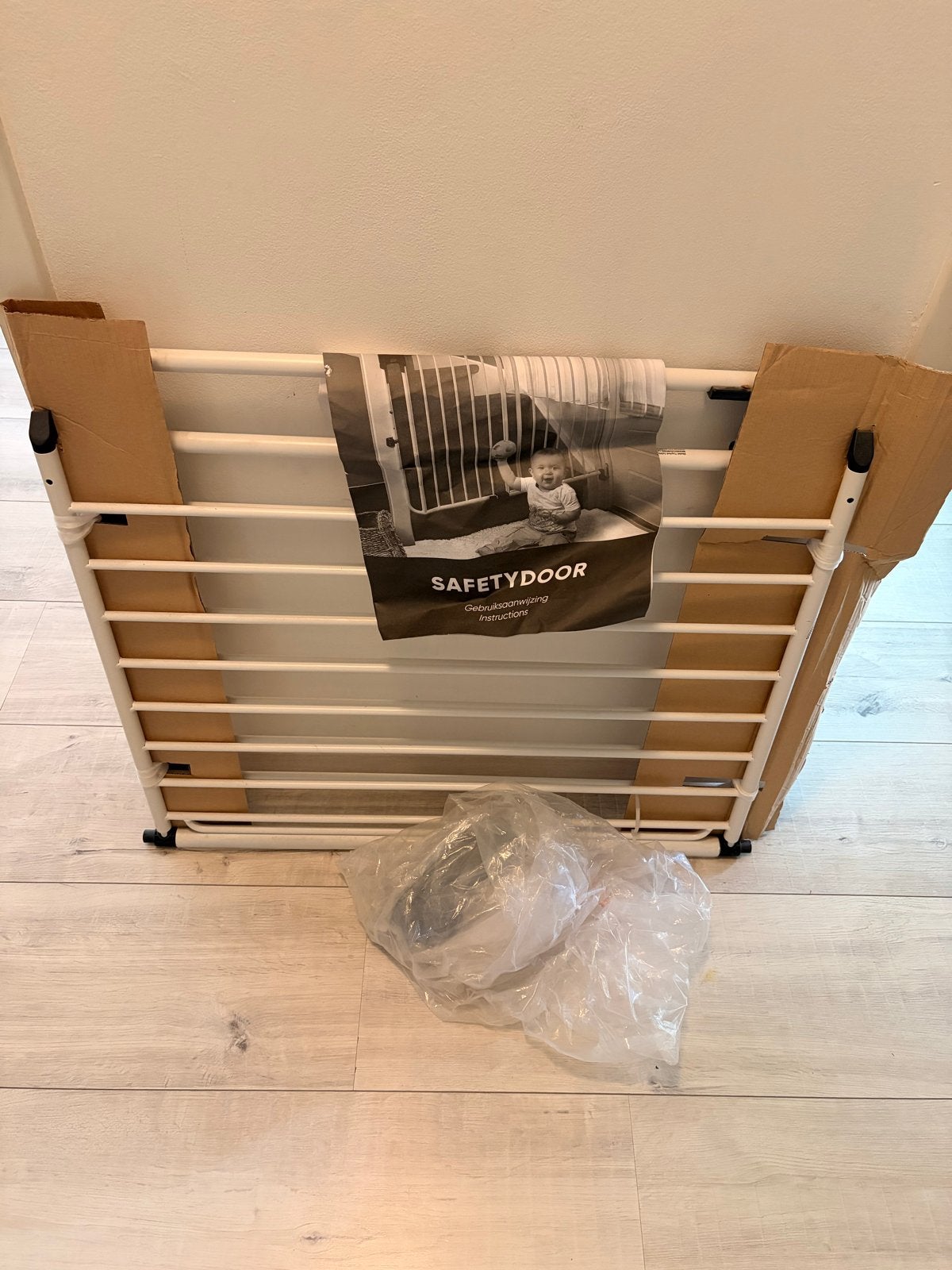 A3 Safetydoor Traphekje | Nieuw & compleet, Kinderen en Baby's, Traphekjes, Ophalen, Nieuw, 115 cm of meer, Metaal of IJzer
