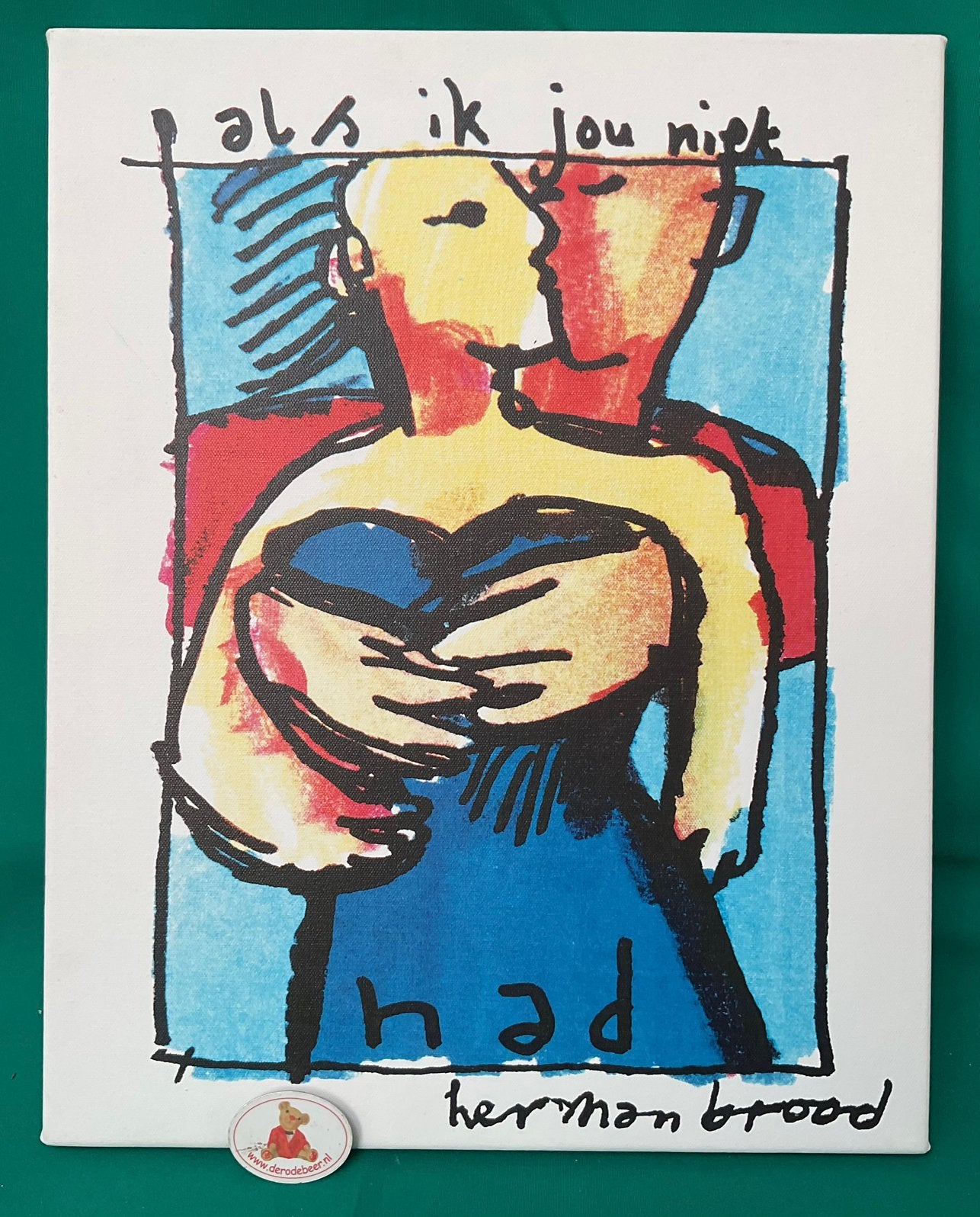 Herman Brood - als ik jou niet had, Ophalen of Verzenden, Personages en Fantasiefiguren, Overige techniek
