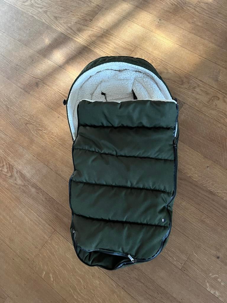 Voetenzak voor Dubatti kinderwagen - Groen, Ophalen, Zo goed als nieuw, Kinderwagen, Overige merken
