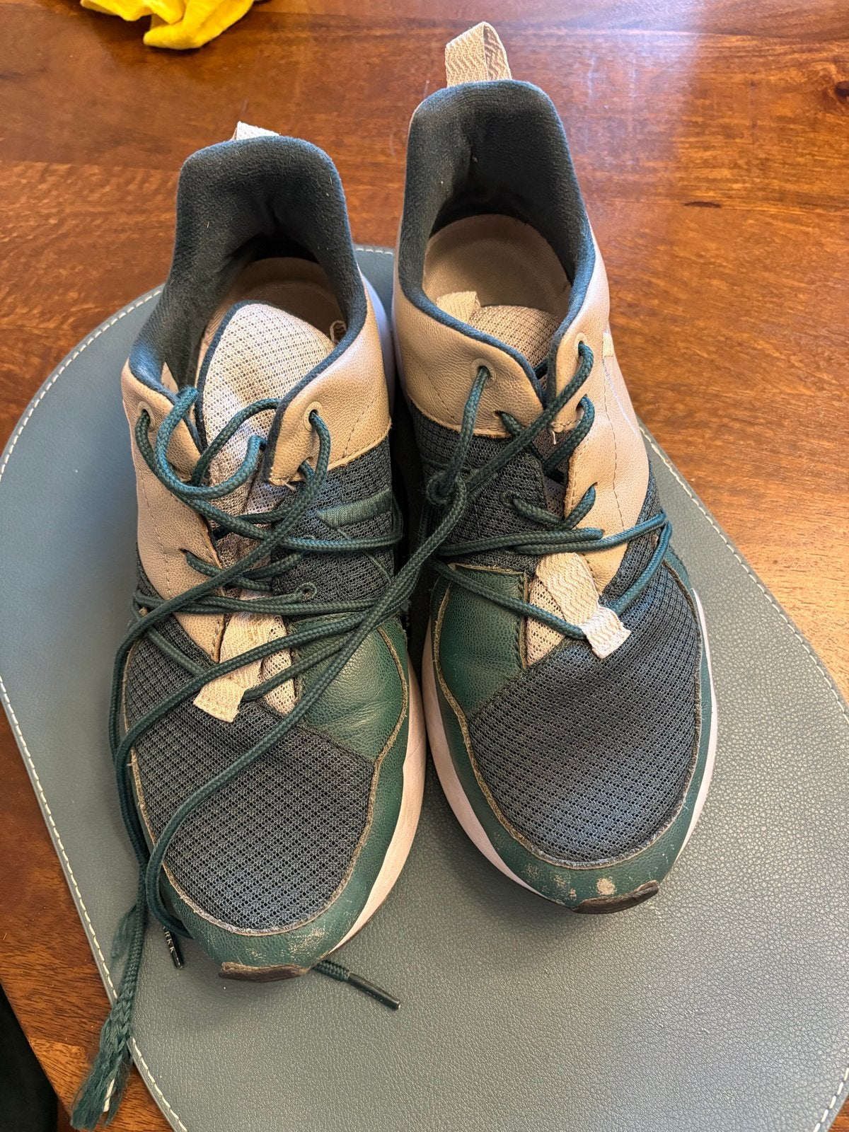 ARKK Copenhagen Sneakers - Groen/Beige, Ophalen of Verzenden, Gedragen, Sneakers of Gympen