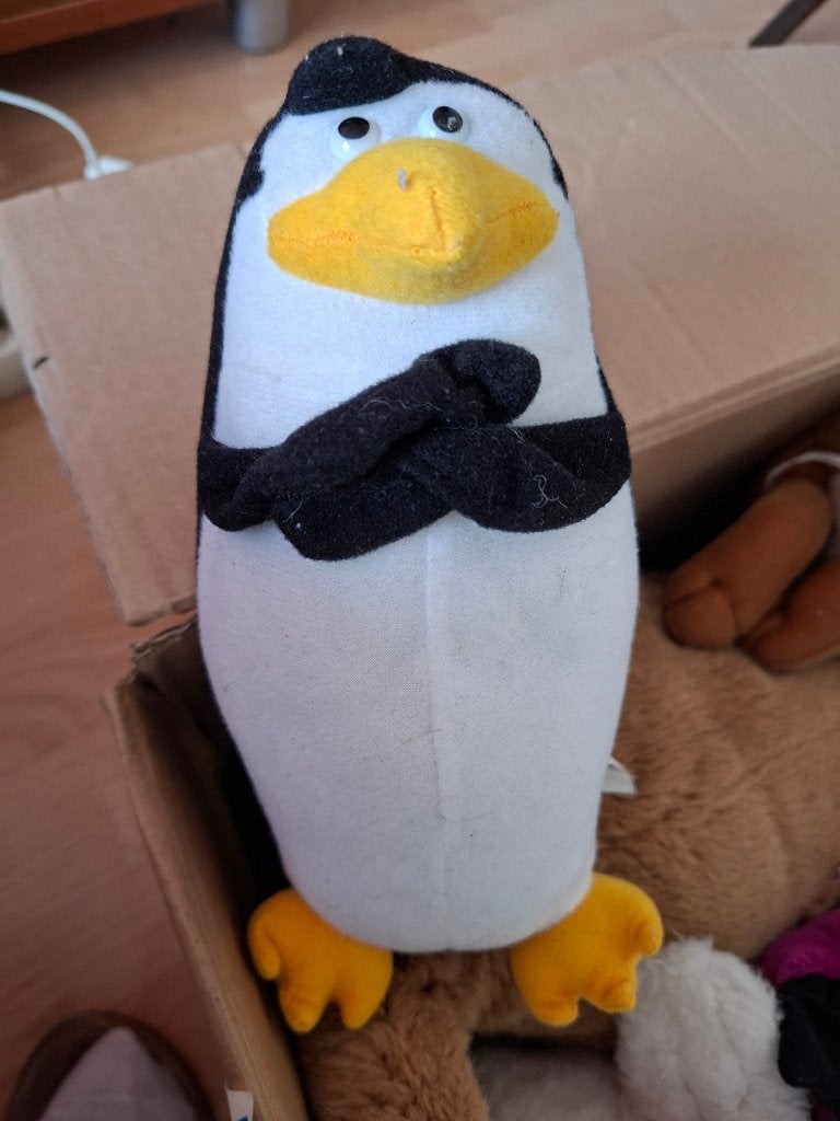 knuffel Madagscar pinguïn, Ophalen of Verzenden, Overige typen