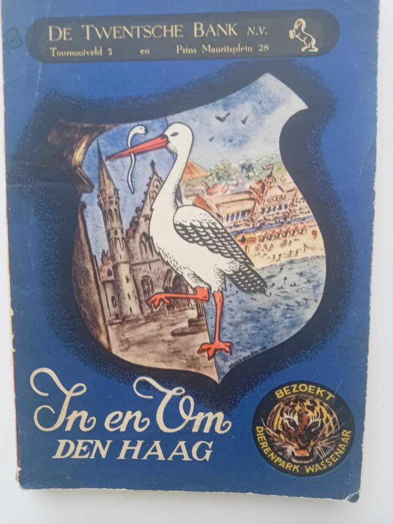 Stadsgids Den Haag 1952, Ophalen of Verzenden