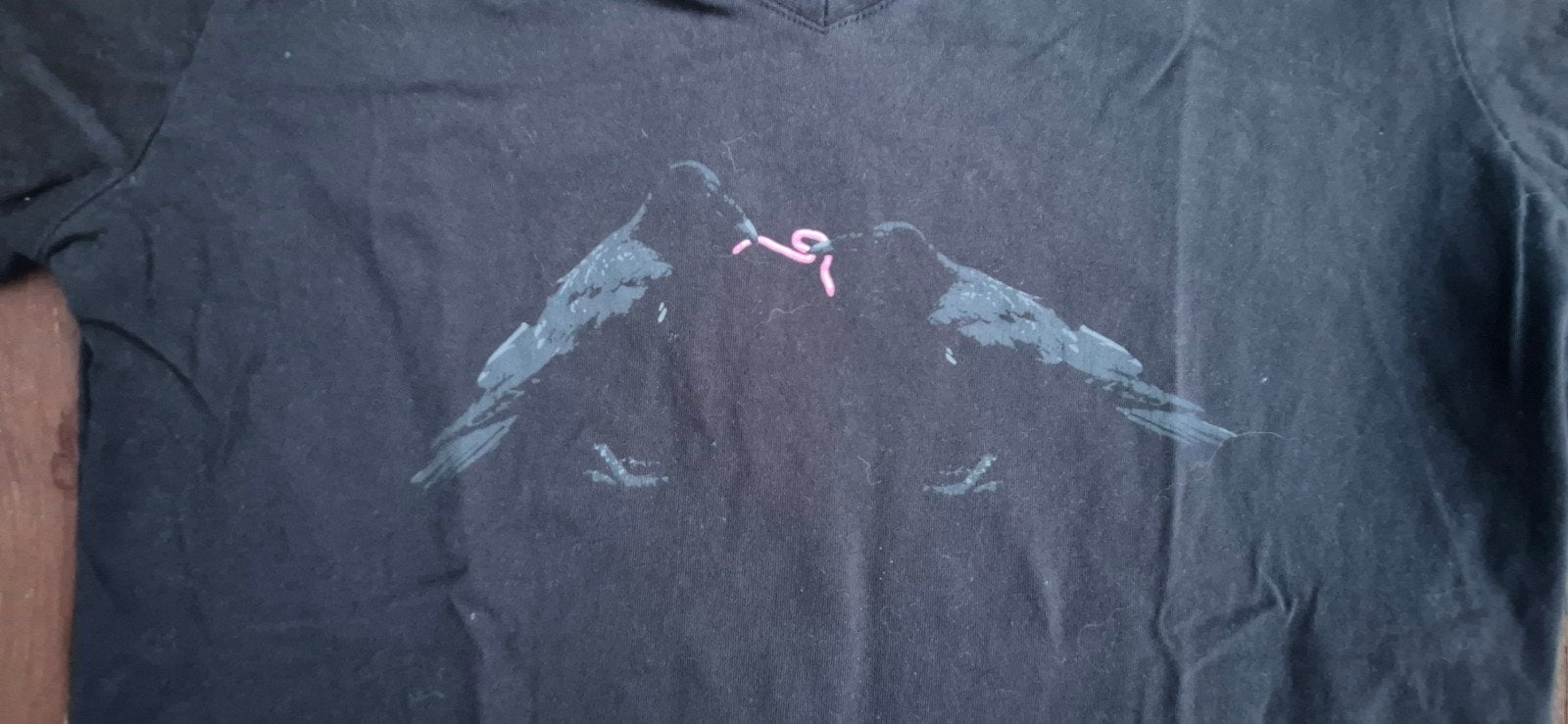 okimono The birds M als nieuw, Maat 38/40 (M), Verzenden, Zwart, Okimono