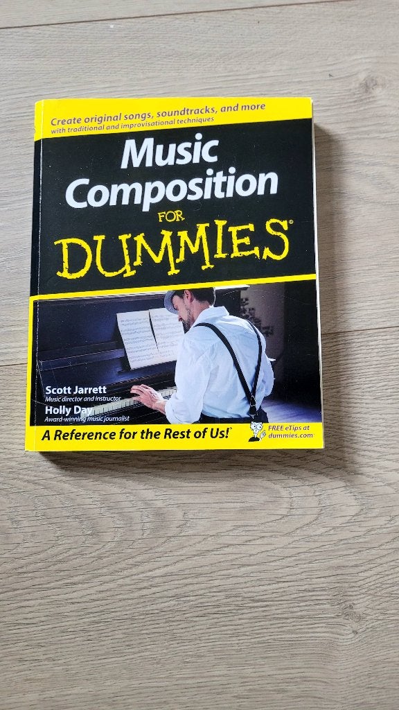 Music compositian for dummies, Ophalen of Verzenden, Zo goed als nieuw, Overige onderwerpen