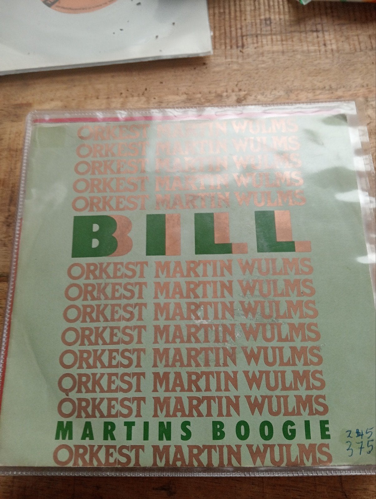orkest martin wulms - bill, Ophalen of Verzenden, Zo goed als nieuw, Nederlandstalig