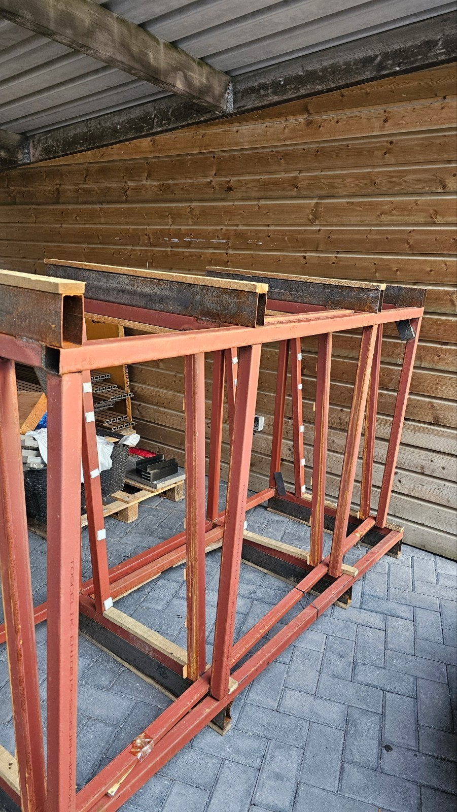 Glasbok 190 x 75cm  2 stuks gebruikt