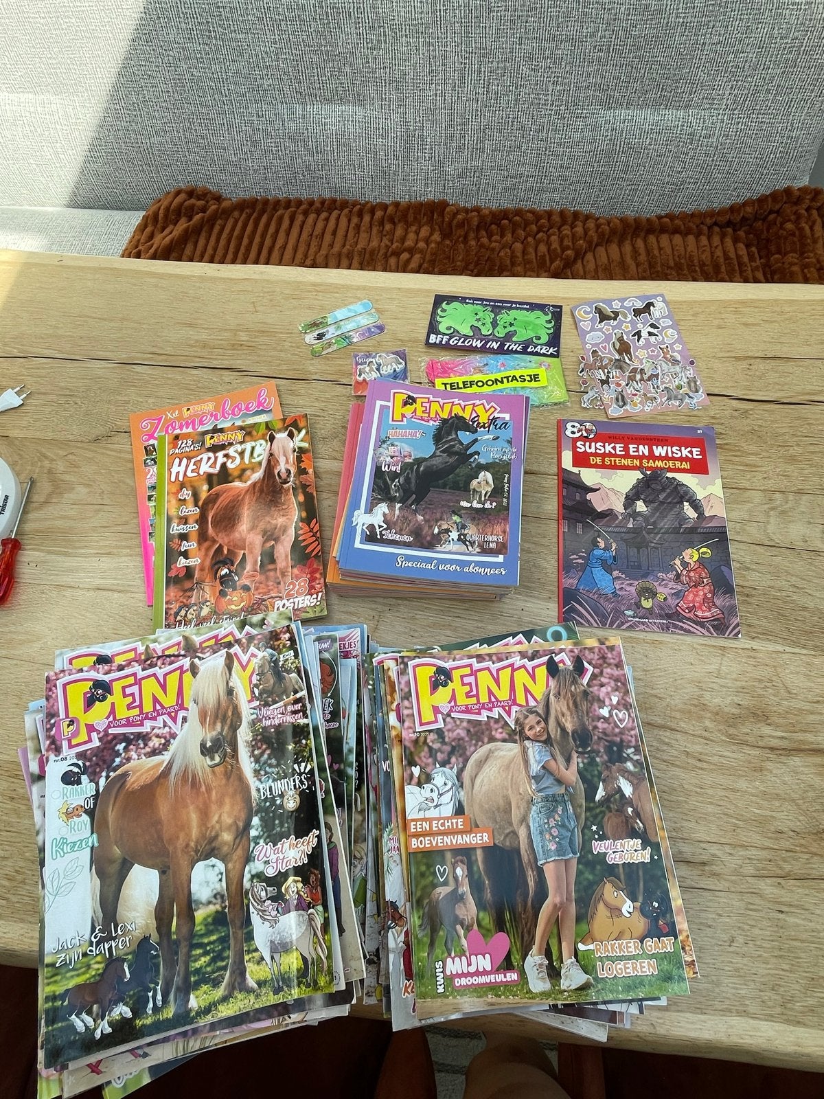 Grote collectie Penny tijdschriften, Meerdere stripboeken, Ophalen, Gelezen