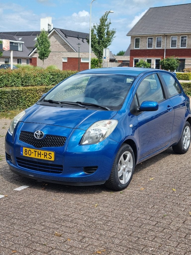 Toyota Yaris 1.0 12V Vvt-i 3DR 2006 Blauw, Voorwielaandrijving, 970 kg, 535 kg, 40 €/maand