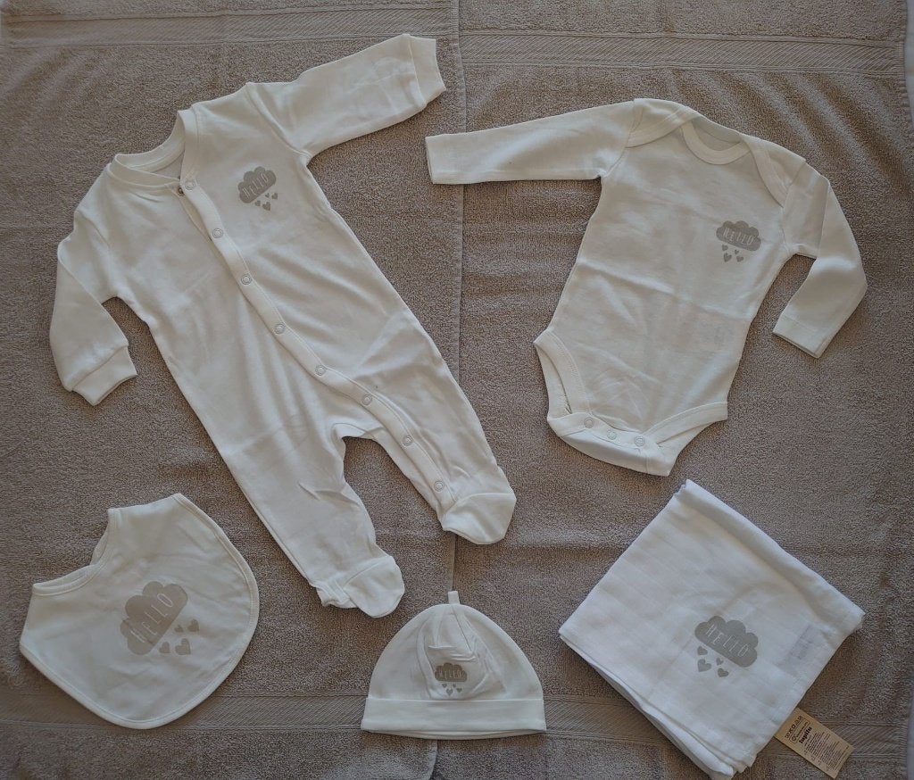 unisex 5-delig babysetje Lupilu maat 50 - 56 Nieuw, Nieuw, Pakje, Lupilu, Verzenden
