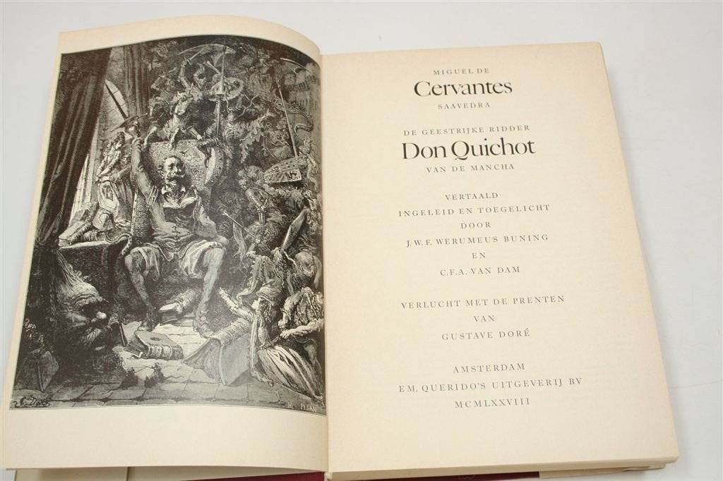 Don Quichot Cervantes — Alle Prenten Gustave Doré 1978, Boeken, Ophalen of Verzenden, Gelezen