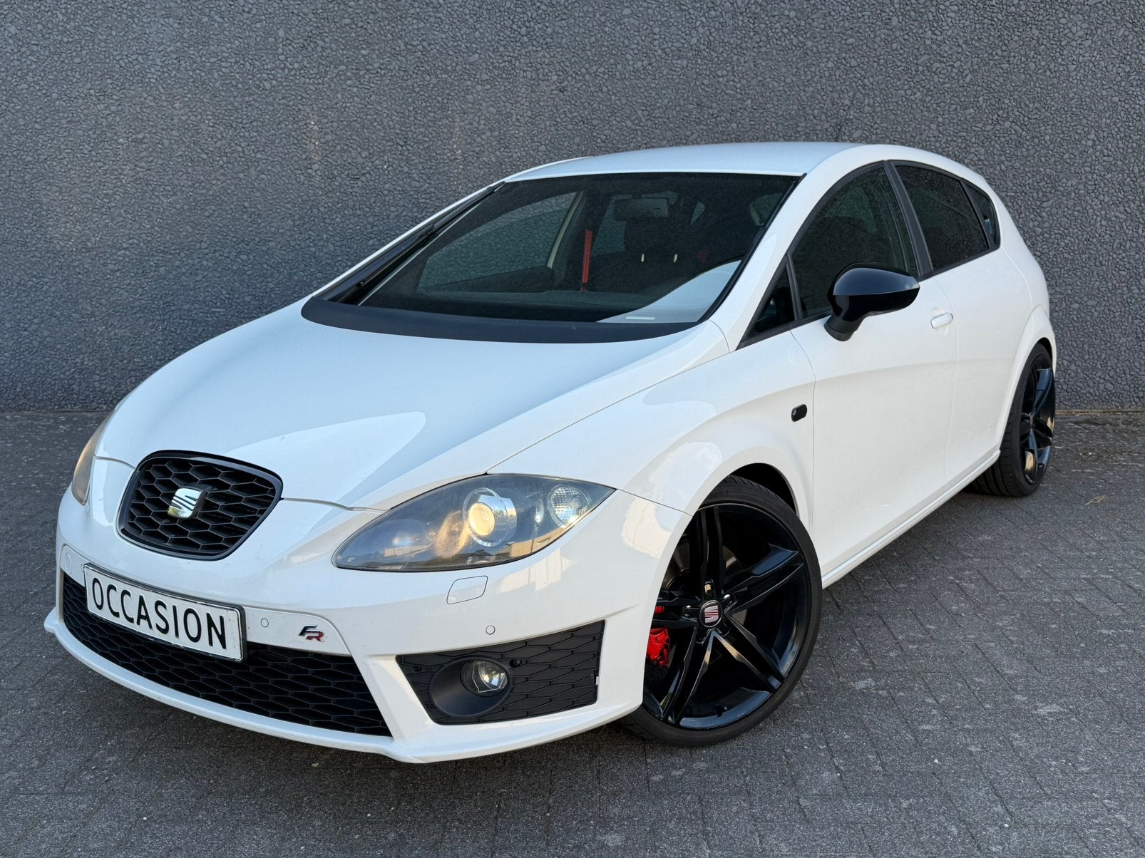 Seat Leon FR Wit Nieuwe ketting, Vol opties carplay, Voorwielaandrijving, Euro 5, Stof, 4 cilinders
